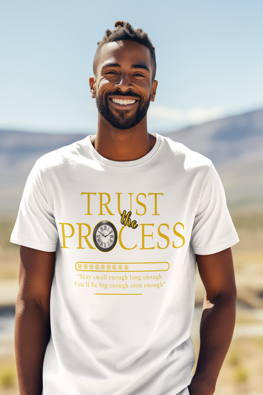 Trust The Process T-shirt - White